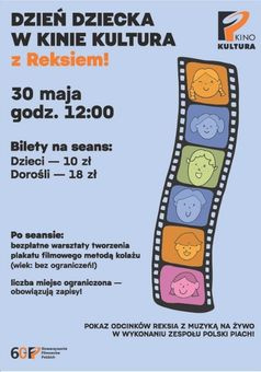 "Reksio” z muzyką na żywo - Dzień Dziecka w Kinie Kultura!